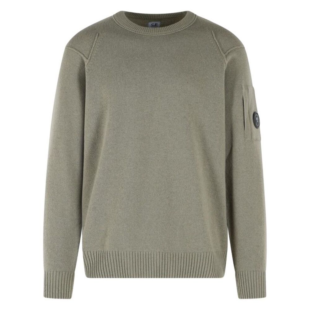 C.P. Company Black Wool Blend Sweater Men